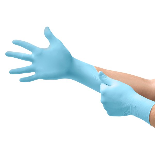 Microflex® - XCEED™ Medium Powder-Free Blue Nitrile Disposable Gloves 