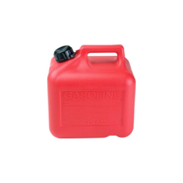 Midwest Can Company® - 2 gal Red Plastic Gas Can w/o Automatic Shut-Off Spout