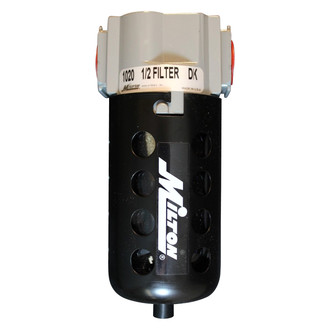 Milton® - PneuMasterAir™ 40 Micron 1/2" (F) NPT x 1/2" (F) NPT 5 oz. Polycarbonate Bowl Micro Air Filter