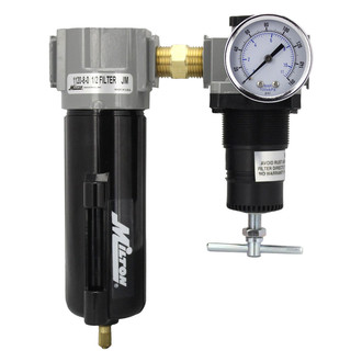 Milton® - Deluxe™ 40 Micron 1/2" (F) NPT FR Duo Air Filter/Regulator