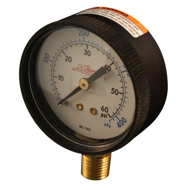 Milton® - 0-60 psi 1/4" Pressure Gauge