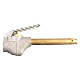 Milton® - Straight Handle Lever Action OSHA ?ompliant Full Flow Blow Gun