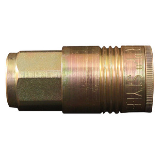 Milton® - P-Style 1/4" (F) NPT x 3/8" 68 CFM Steel Quick Coupler Body