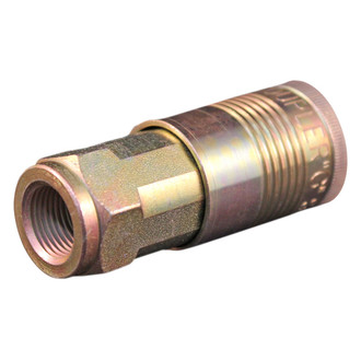 Milton® - G-Style 3/8" (F) NPT x 1/2" 99 CFM Steel Quick Coupler Body