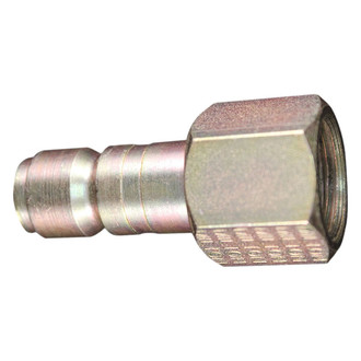 Milton® - G-Style 1/2" (F) NPT x 1/2" 99 CFM Steel Quick Coupler Plug in Retail Pack Package