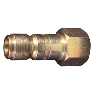 Milton® - G-Style 3/8" (F) NPT x 1/2" 99 CFM Steel Quick Coupler Plug, 5 Pieces