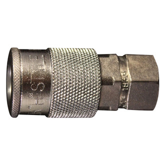 Milton® - H-Style 1/4" (F) NPT x 3/8" 67 CFM Steel Quick Coupler Body