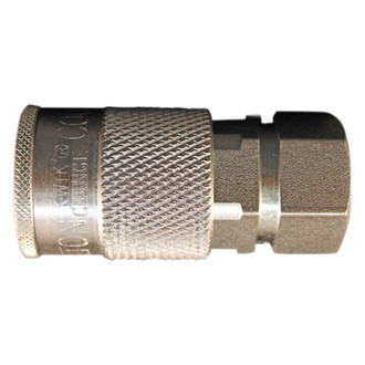 Milton® - H-Style 3/8" (F) NPT x 3/8" 67 CFM Steel Quick Coupler Body
