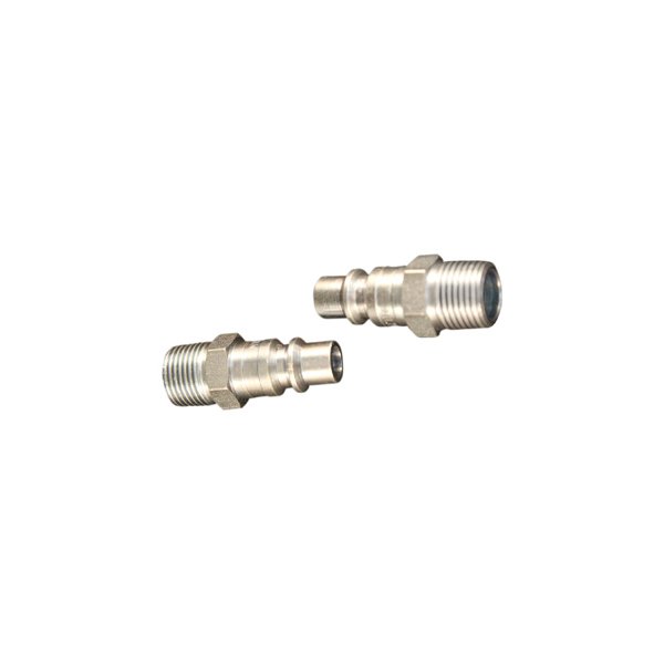 Milton® - H-Style 3/8" (M) NPT x 3/8" 67 CFM Steel Quick Coupler Plug in Retail Box Package