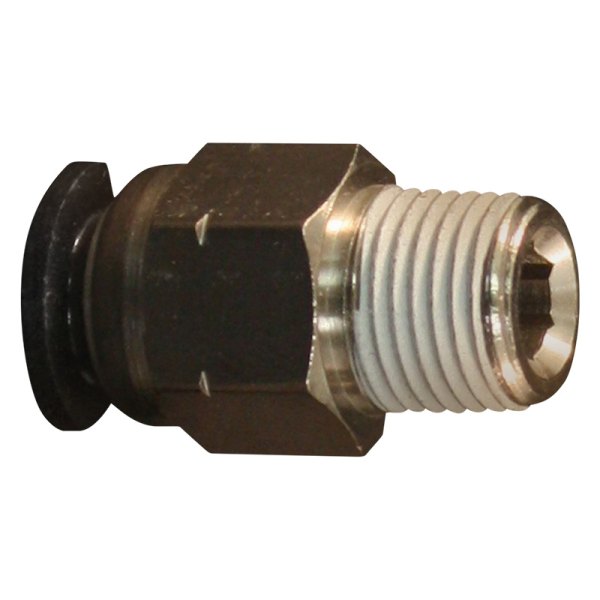Milton® - 1/8" (M) NPT x 1/4" OD Straight Push-to-Connect Tube Fitting