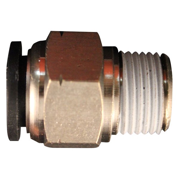 Milton® - 1/2" (M) NPT x 1/2" OD Straight Push-to-Connect Tube Fitting, 10 Pieces 