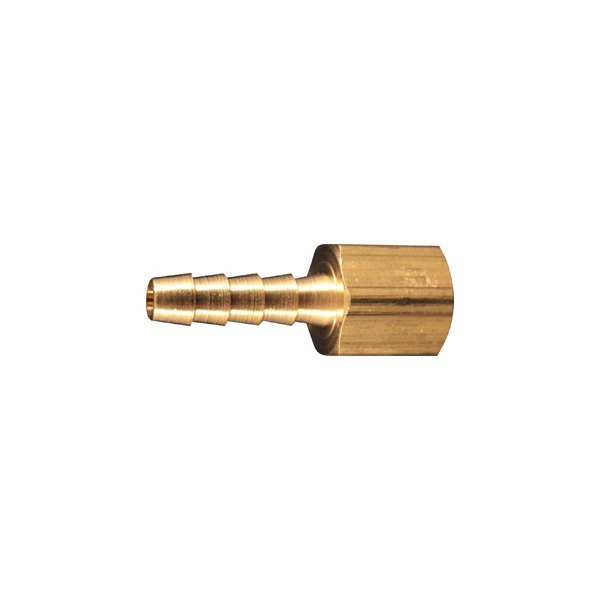 Milton® - 3/8" (F) NPT x 3/8" OD Brass Barbed Hose Fitting, 10 Pieces
