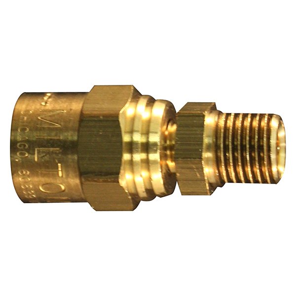 Milton® - 1/4" (M) NPT x 5/8" OD Brass Straight Compression Fitting Retail