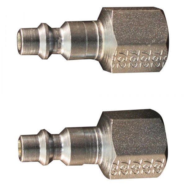 Milton® - M-Style 3/8" (F) NPT x 1/4" 40 CFM Steel Quick Coupler Plug, 10 Pieces