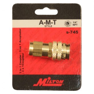 MILTON S-745 1/4 FNPT AMT Style Coupler - Amazon.com