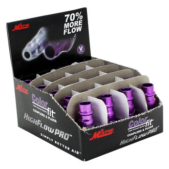 Milton® - ColorFit™ V-Style 1/4" NPT Quick Coupler Plug