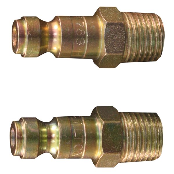 Milton® - T-Style 1/4" (M) NPT Quick Coupler Plug in Box Package, 1 Piece