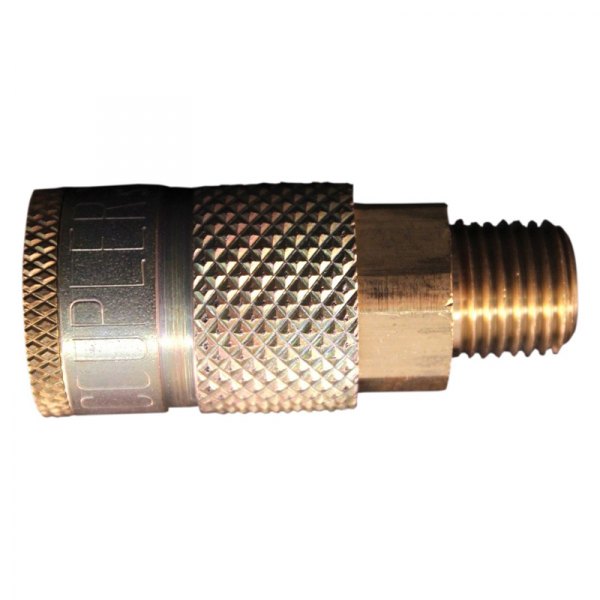 Milton® - T-Style 1/4" (M) NPT x 1/4" 40 CFM Brass Quick Coupler Body