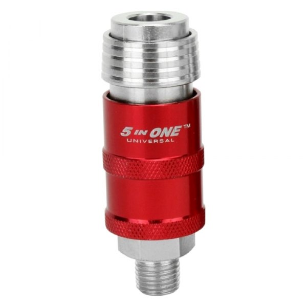 Milton® - 1/4" (M) NPT 5-in-1 Universal Safety Quick Coupler Body