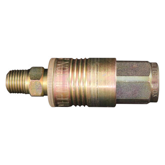 Milton® - 1/4" x 3/8" P-Style 68 CFM Quick Coupler Body/Plug, 2 Pieces