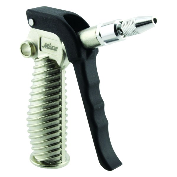 Milton® - Turbo™ Durable Aluminum Pistol Handle Trigger Action Blow Gun with Adjustable Nozzle