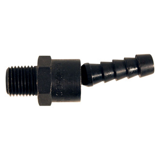 Milton® - 1/4" (M) NPT x 1/4" OD Ball Swivel Ball Swivel Barbed Hose Fitting