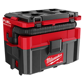 Milwaukee® - M18 Fuel™ Packout™ 2.5 gal 18 V Cordless Wet & Dry HEPA Vacuum Cleaner/Blower