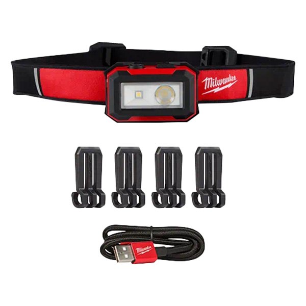 Milwaukee® - 450 lm Rechargeable Magnetic Headlamp And Task Light