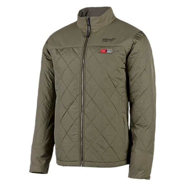 Milwaukee® - M12™ Heated AXIS™ XX-Large Olive Green Brushed Tricot Man's Heated Jacket