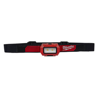 Milwaukee® - TRUEVIEW™ 350 lm Black/Red LED Headlamp