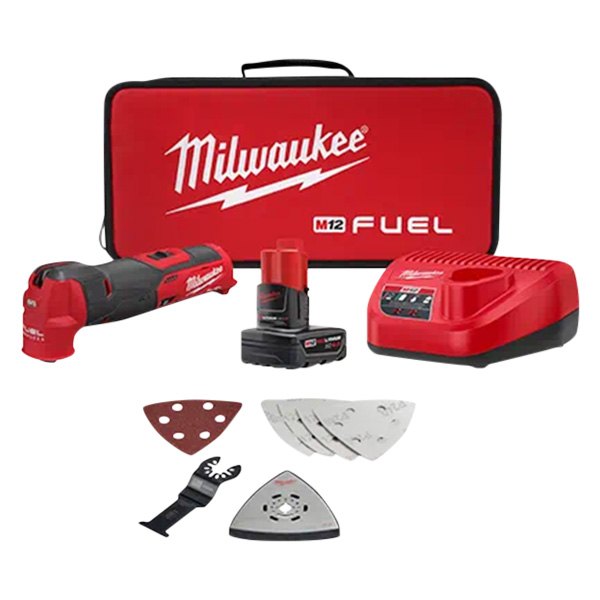 Milwaukee® - M12 Fuel™ Cordless 12 V 4.0 Ah Li-ion Oscillating Multi-Tool Kit