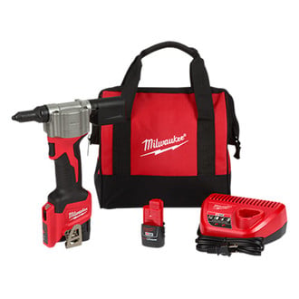 Milwaukee® - M12™ 1/8" Cordless 12 V Rivet Tool