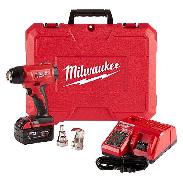 Milwaukee® - M18™ 875 °F Cordless 18 V 5.0 Ah Heat Gun Kit