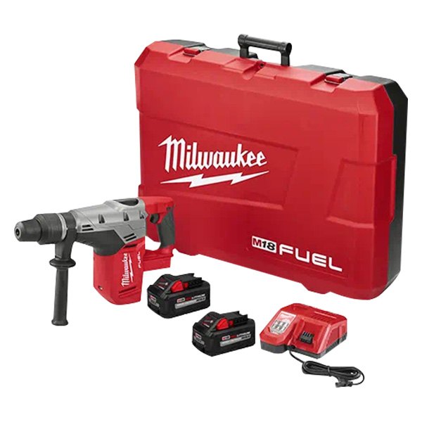 Milwaukee® - M18 Fuel™ SDS-Max Chuck Cordless 18 V Li-ion 8.0 Ah D-Handle Rotary Hammer Kit