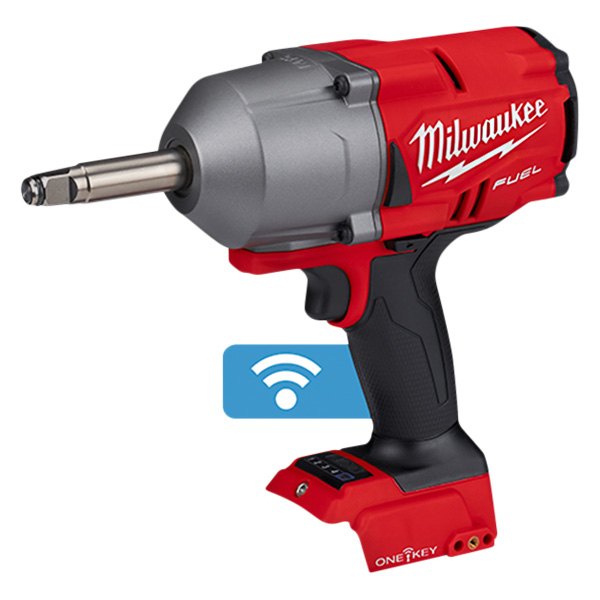 Milwaukee® - M18 Fuel™ 1/2" Drive Hog Ring Anvil 18 V Cordless Impact Wrench Bare Tool with ONE-KEY™ Wi Fi Module