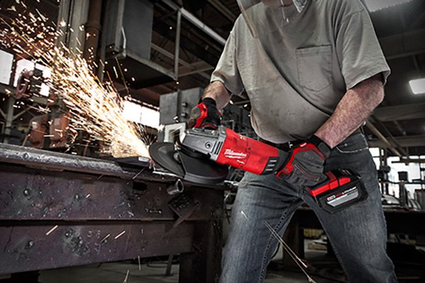 Chapado en Laton ゴールド　Mgs-23 Milwaukee M18 FUEL 18V Lithium-Ion Brushless Cordless 7 in