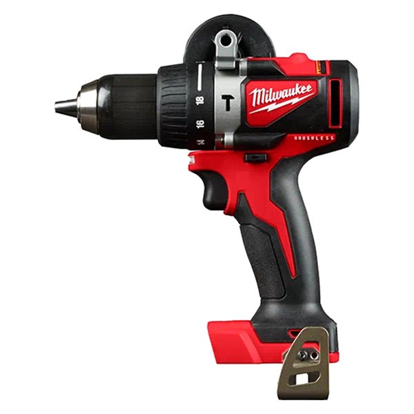 Milwaukee® - M18™ Cordless 18 V Brushless Mid-Handle Hammer Drill Bare Tool