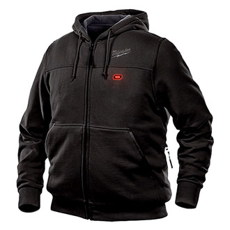 Milwaukee® - M12™ Large Black Brushed Tricot Man's Heated Hoodie Kit