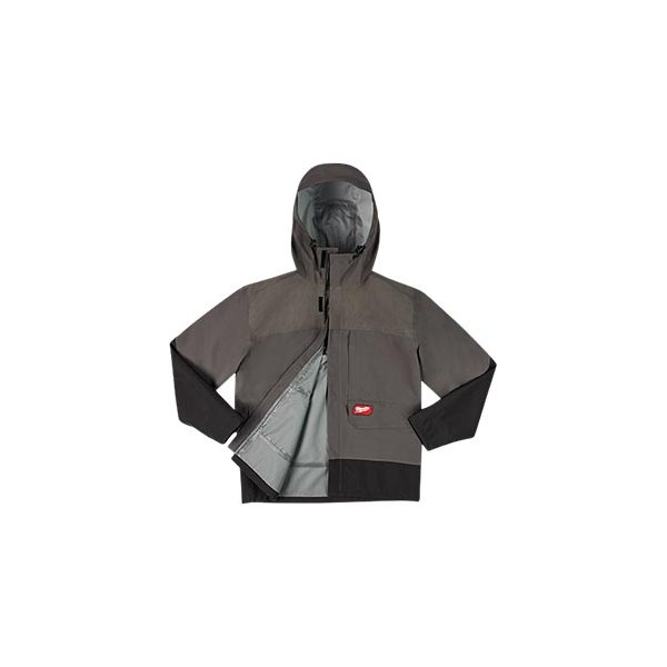 Milwaukee® - HYDROBREAK™ Medium Polyester Gray Rain Jacket