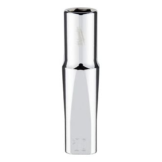 Milwaukee® - 3/8" Drive 10 mm 6-Point Metric Deep Socket with FOUR FLAT™ Sides