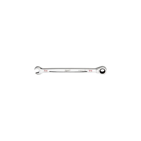 Milwaukee® - MAXBITE™ 5/16" 12-Point Straight Head Ratcheting Combination Wrench