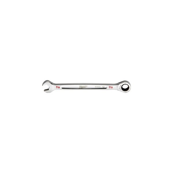 Milwaukee® - MAXBITE™ 7/16" 12-Point Straight Head Ratcheting Combination Wrench
