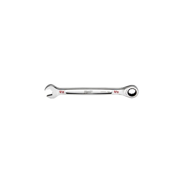 Milwaukee® - MAXBITE™ 9/16" 12-Point Straight Head Ratcheting Combination Wrench