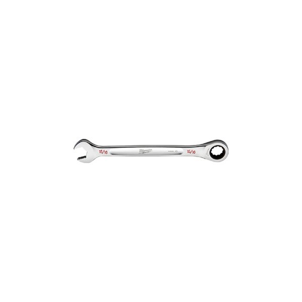 Milwaukee® - MAXBITE™ 15/16" 12-Point Straight Head Ratcheting Combination Wrench