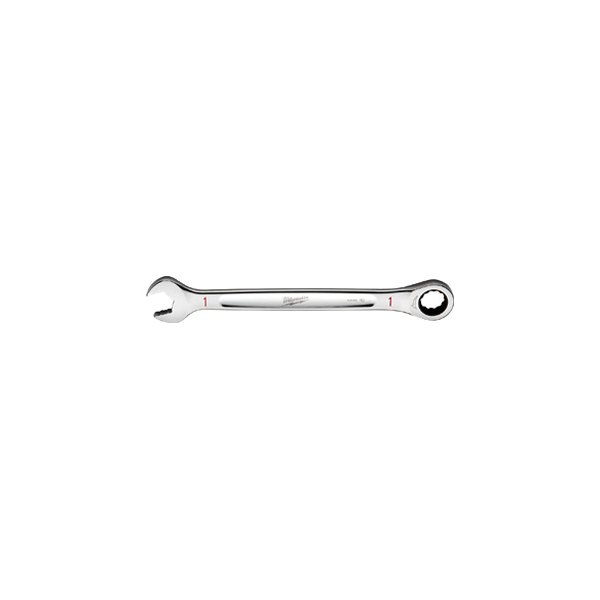 Milwaukee® - MAXBITE™ 1" 12-Point Straight Head Ratcheting Combination Wrench