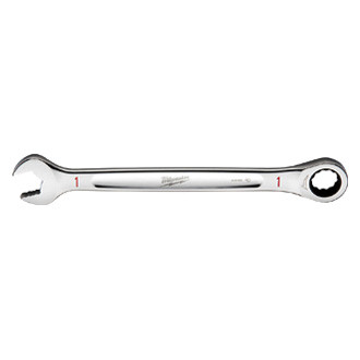Milwaukee® - MAXBITE™ 1" 12-Point Straight Head Ratcheting Combination Wrench