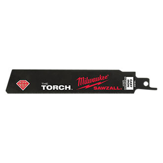 Milwaukee® - SAWZALL™ TORCH™ 6" Straight Reciprocating Diamond Grit Saw Blade