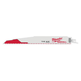 Milwaukee® - SAWZALL™ THE AX™ 5 TPI 9" Bi-Metal Sloped Reciprocating Saw Blades (5 Pieces)