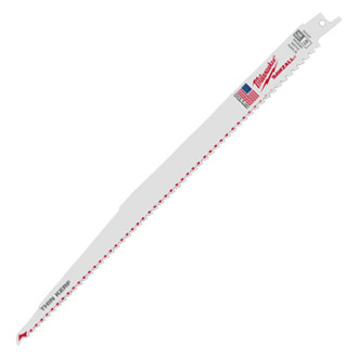 Milwaukee® - SAWZALL™ 5 TPI 12" Bi-Metal Sloped Reciprocating Saw Blades (5 Pieces)