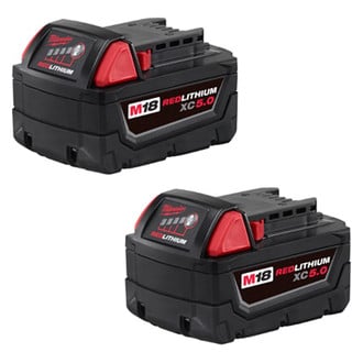 Milwaukee® - M18™ Redlithium™ XC™ 18 V Li-ion 5.0 Ah Battery